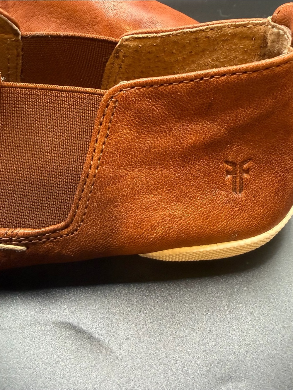 Frye Women’s Leather Melanie Slip on Shoes. Size 7M. New without tags - Picture 4 of 9